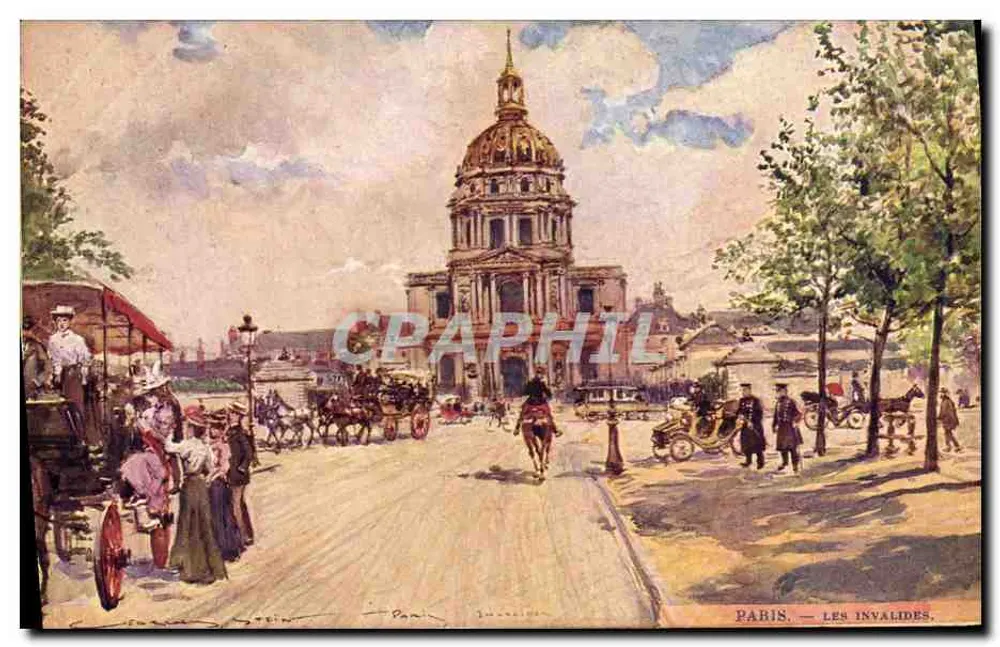 Paris — Les Invalides — Verlag: G. Stein, Nr. 33 - Vorderseite