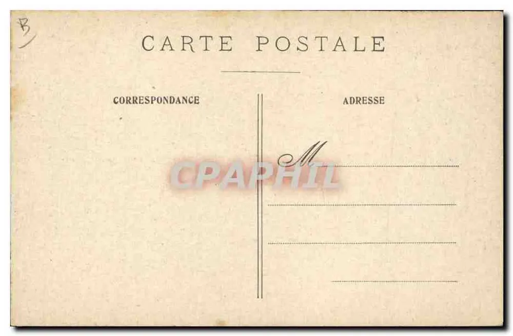 Paris — Notre-Dame — C. P. P. P. — Serie 1900 - Rückseite