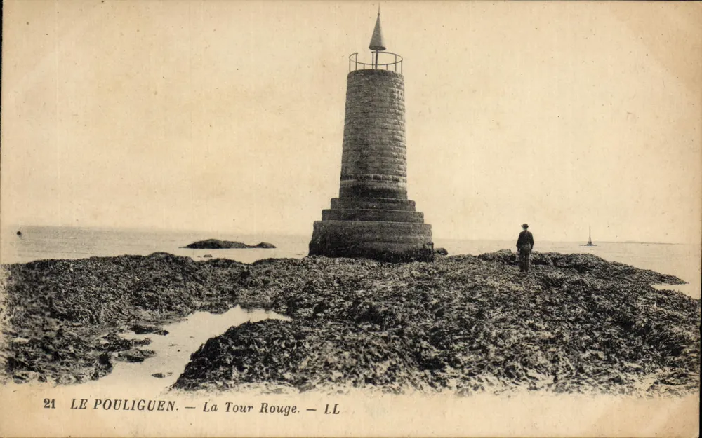 Le Pouliguen — Rote Turm — LL - Vorderseite