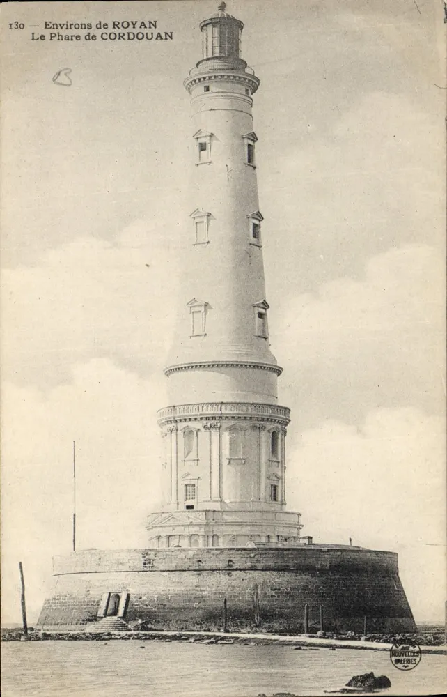 O Farol de Cordouan — Arredores de Royan — Nouvilles Gallerie, n°130 - Frente