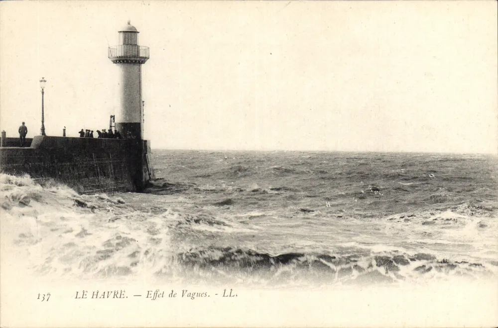 Le Havre — Efekt fal — LL. - Awers
