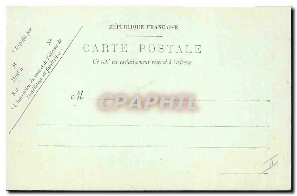 Le Havre — Efekt fal — LL. - Rewers