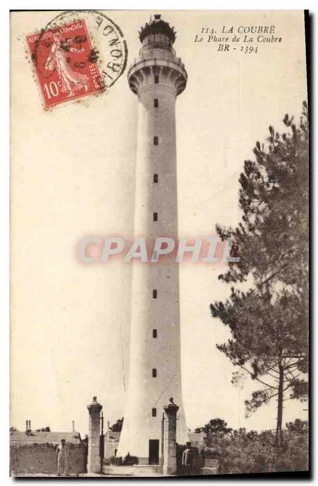 O Farol de La Coubré — BR - 1394 — Bloc Frères, editores, Bordeaux - Frente