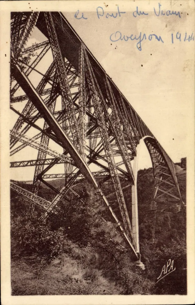 Der Brücke von Viaur — Aveyron — APA - Vorderseite