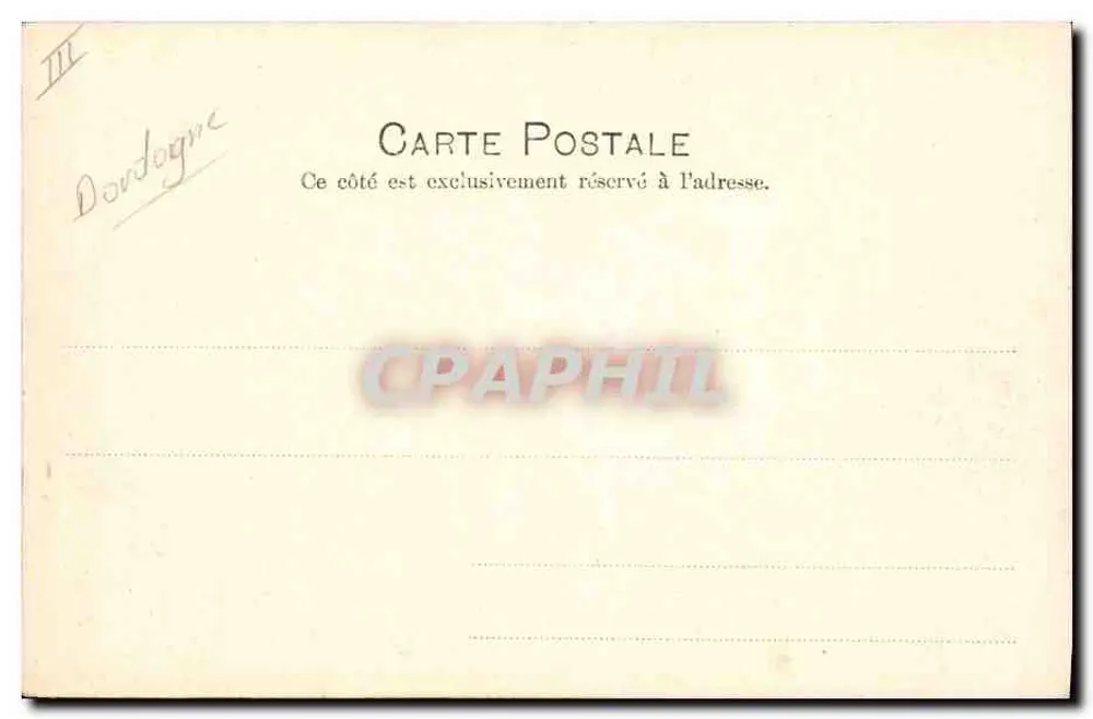 Fontaines Le Pont — Pont suspendu sur un fleuve — P. M., Lyon — n° 133 - Verso