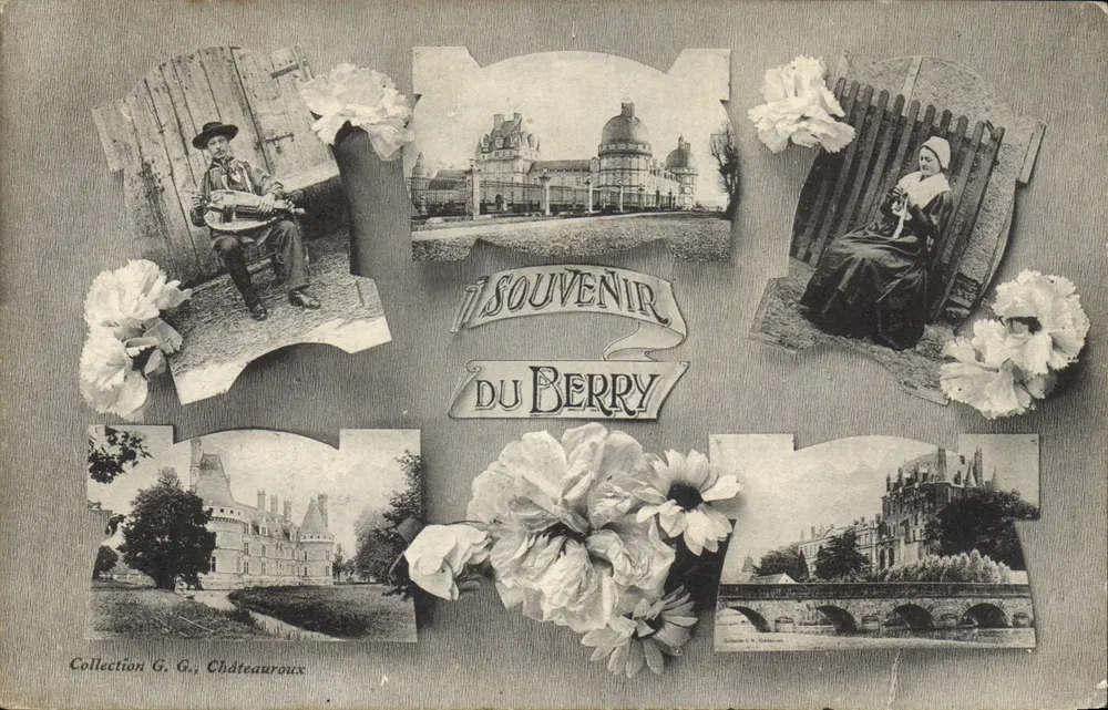 Lembrança do Berry — Coleção G. G., Châteauroux - Frente
