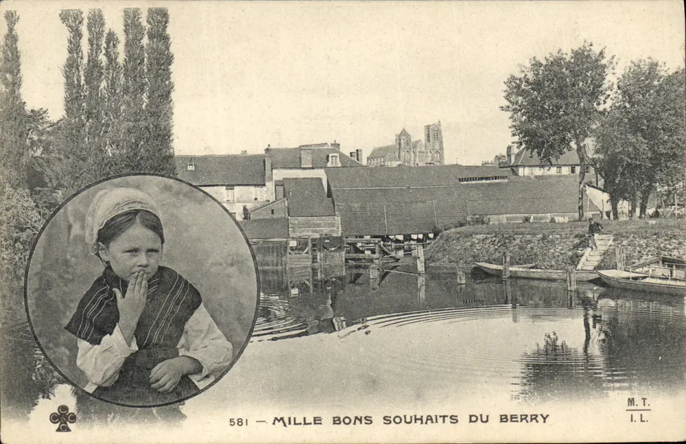 Mille Bons Souhaits du Berry — Mille Bons Souhaits du Berry — M.T. n°581 - Vorderseite