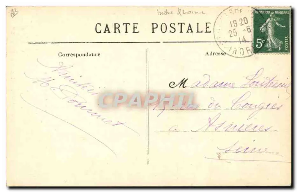 Cenas berrichonnes — Nossas drollières — Alexandre Defradat, autor-editor, Châteauroux - Verso