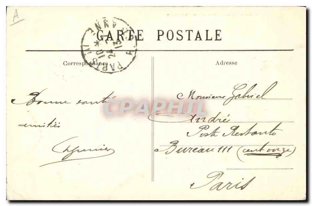 Perfil Berrichon — Alexandre Depradat, Châteaureoux — n°26 - Verso