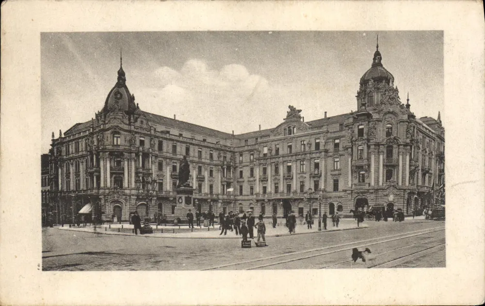 Stadthaus — Großer Hotel eines Kurortes — V. Andernach, Anvin - Vorderseite