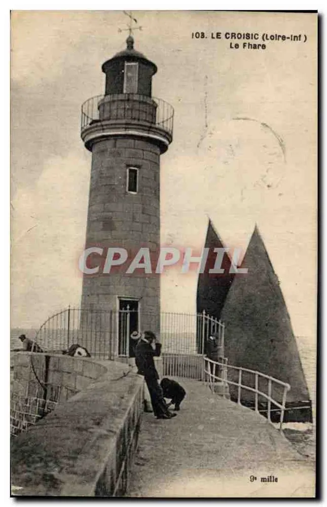 Le Croisic (Loire-Inf) — O Farol — F. Chapeau, Imp. Editeurs, Nantes, n°103 - Frente