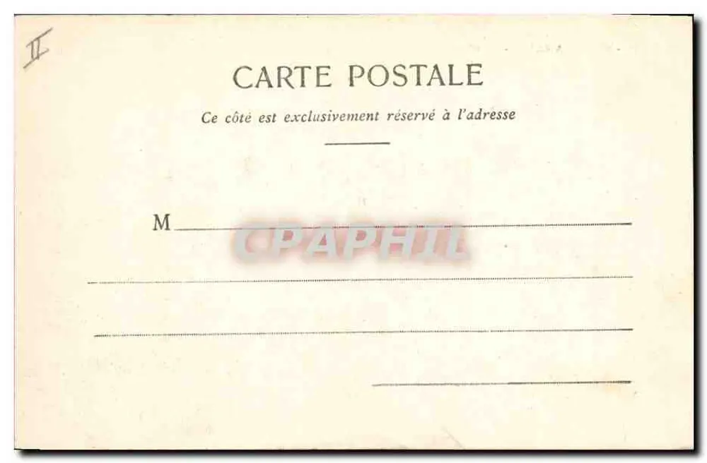 PLOUMANACH - O Farol — A Bretanha Pitoresca — Coleção A. Wacon St-Brieuc, n° 122 bis - Verso