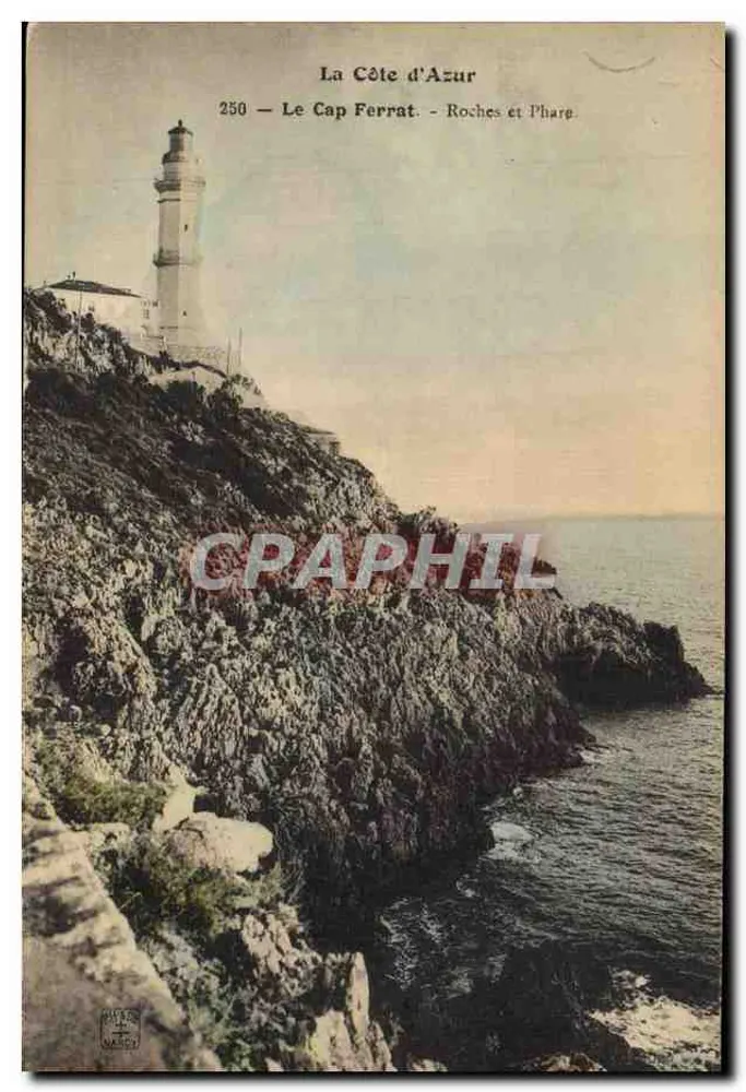 De Cap Ferrat — Rozen en Lantaarn — De Zuidkust — Uitgever: De Zuidkust, n° 250 - Voorkant