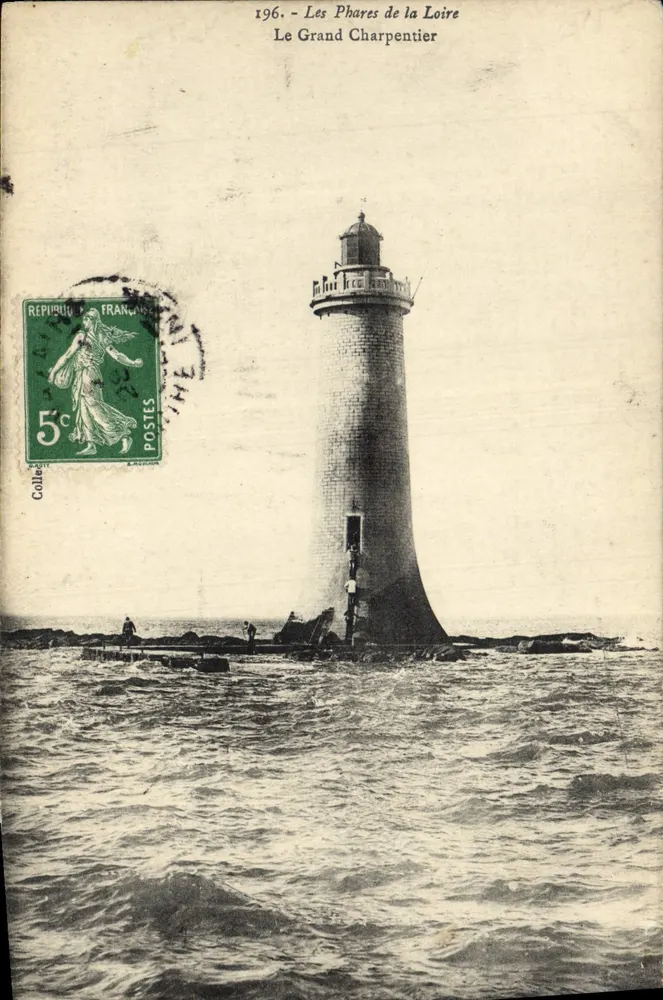 Le Grand Charpentier — Leuchtturm der Loire — Colle-Ausgabe n°196 - Vorderseite