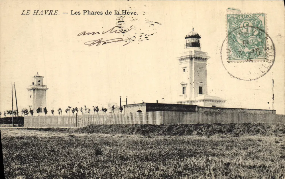 Le Havre — Die Leuchttürme von la Hève — unbekannter Verlag, Seriennummer nicht sichtbar - Vorderseite