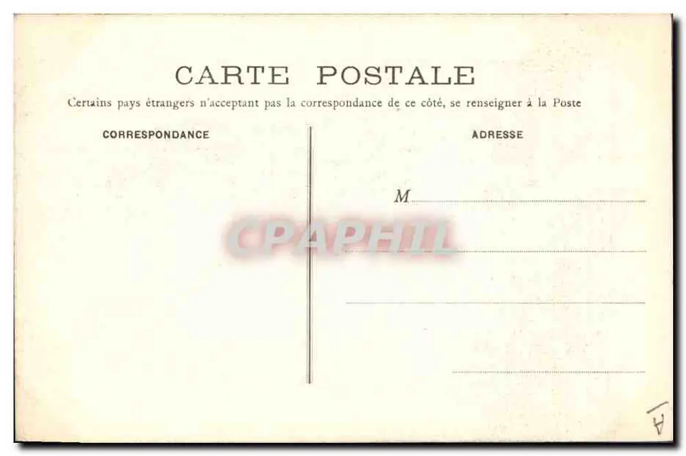 Lyon - Saint-Nizier — Wielka nawoda widziana z chóru — A. Micheli, wydawca, nr 25 - Rewers
