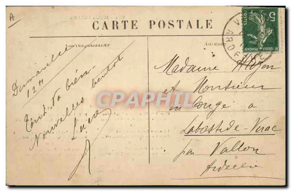 Mous Esclos — Canção local — M. B., Le Puy - Verso