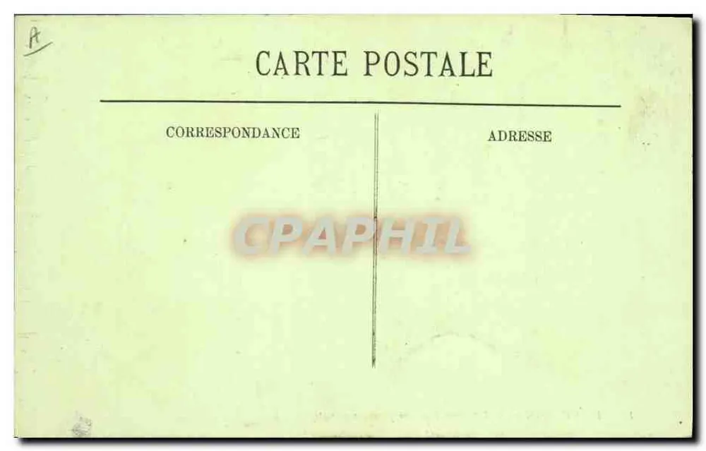 L'Auvergne — Intérieur d'une maison auvergnate — LL. n°11 - Rückseite