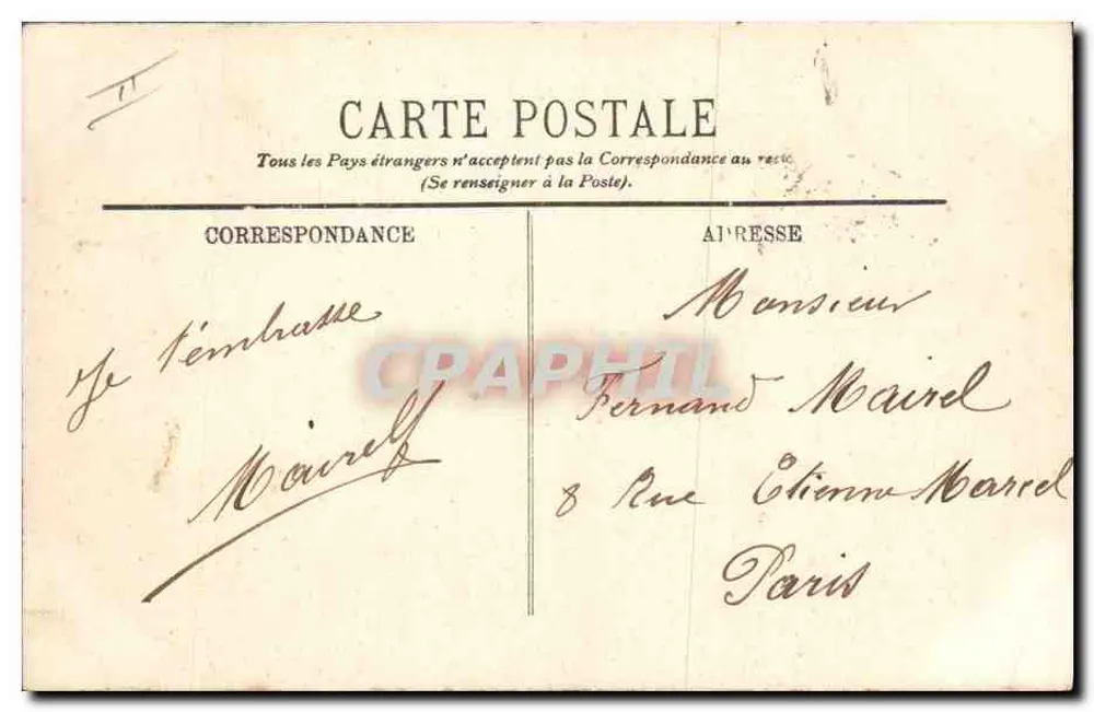 Ernte und Weinherstellung in Champagne — Das Schälen — LL. - Rückseite