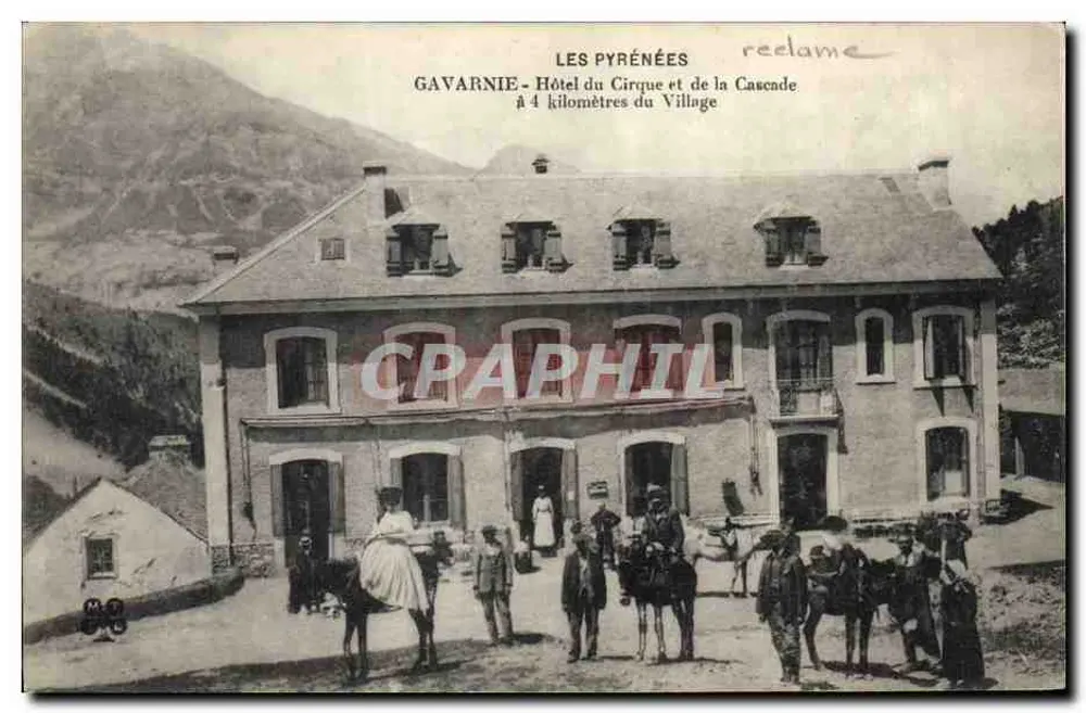 Gavarnie - Hotel do Circo e da Cascata — a 4 quilômetros do Village - Frente