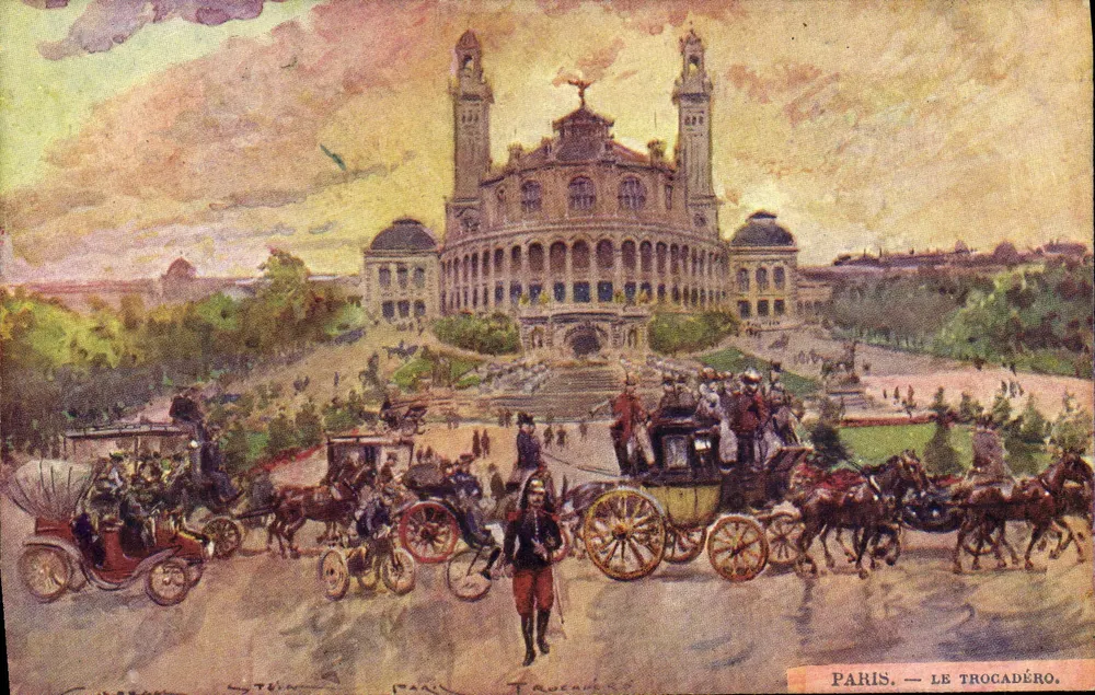 Paris — O Trocadéro — Editor Steinmann, Paris - Frente