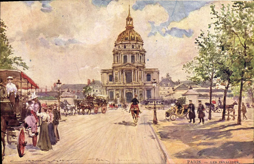 Paris — Les Invalides — C. Stein, Paris - Frente