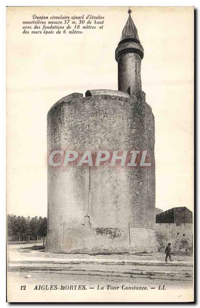Torre Constance — Aigues-Mortes — LL n°12 - Frente