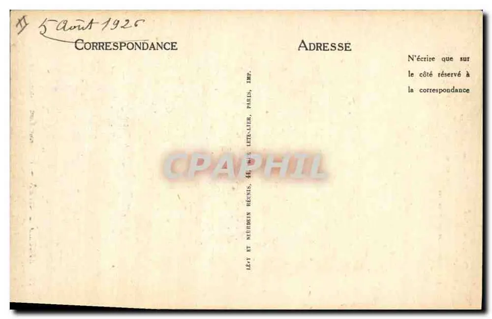Torre Constance — Aigues-Mortes — LL n°12 - Verso
