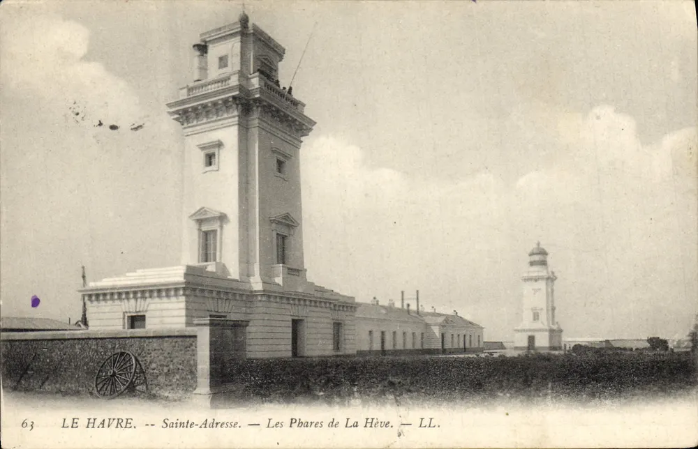 Le Havre — Sainte-Adresse — Die Leuchttürme von La Hève — LL. — N° 63 - Vorderseite