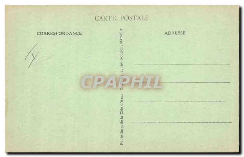 Le Grau-du-Roi (Gard) — Badeort. Perspektive des Kanals und Eingang der Fischereiboots — Édit. A. Delaunay - Rückseite