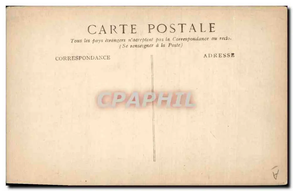 Almirante Boué de Lapeyrère — retrato en uniforme — editor no visible - Reverso