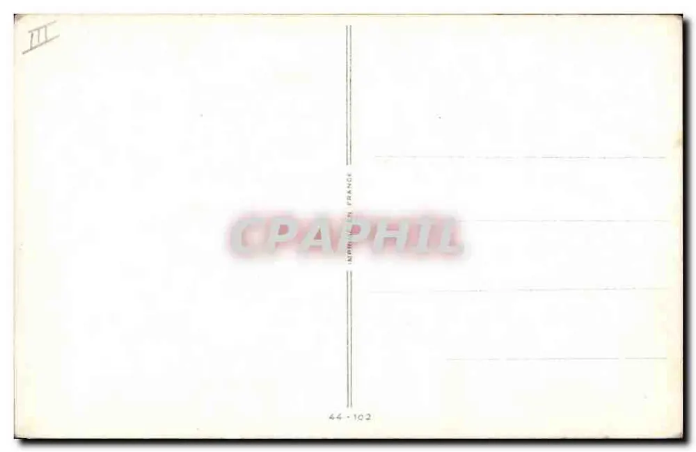 Kind im roten Kleid, das ein Blumenbouquet einem Soldaten überreicht — MRB — Verlag Nord-Ouest France, Nr. 44-102 - Rückseite