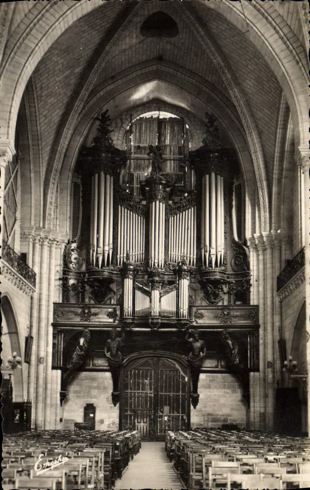 Die Großen Orgeln der Kathedrale Saint-Maurice — Angers — M. Chrétien & Fils - Vorderseite