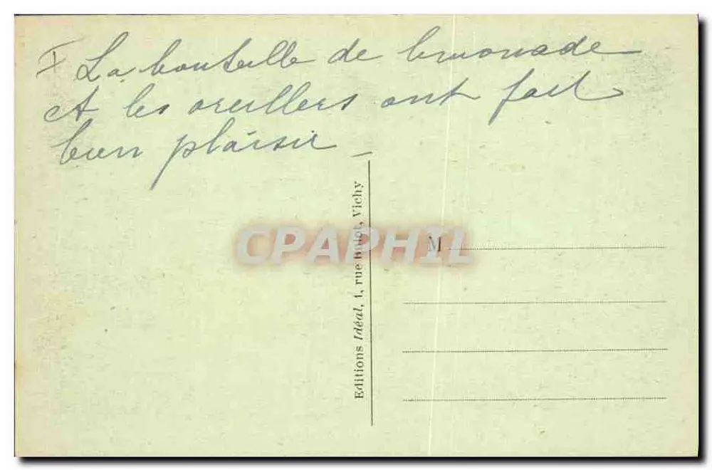 Das pittoreske Auvergne — 108. Gruppe von Auvergnaten — Verlag Idéal - Rückseite