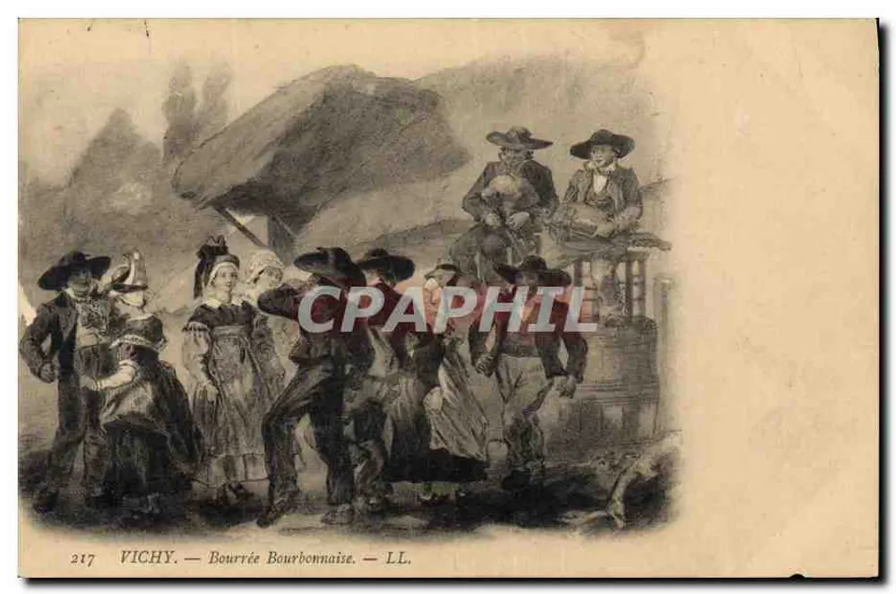 Vichy — Dança Bourbonnaise — LL. n°217 - Frente