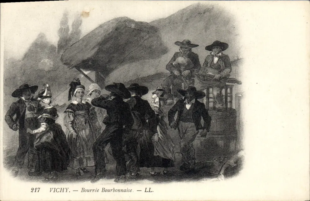 Vichy — Dança Bourbonnaise — LL. n° 217 - Frente