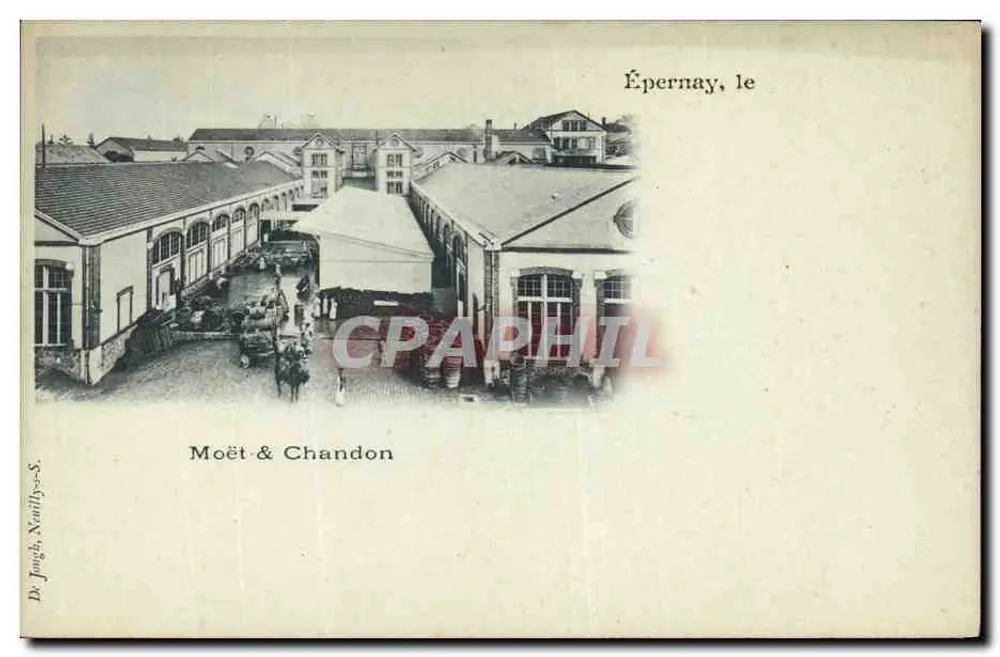Épernay, le — Moët & Chandon — De Jougné, Nœuilly-s.-S. - Frente