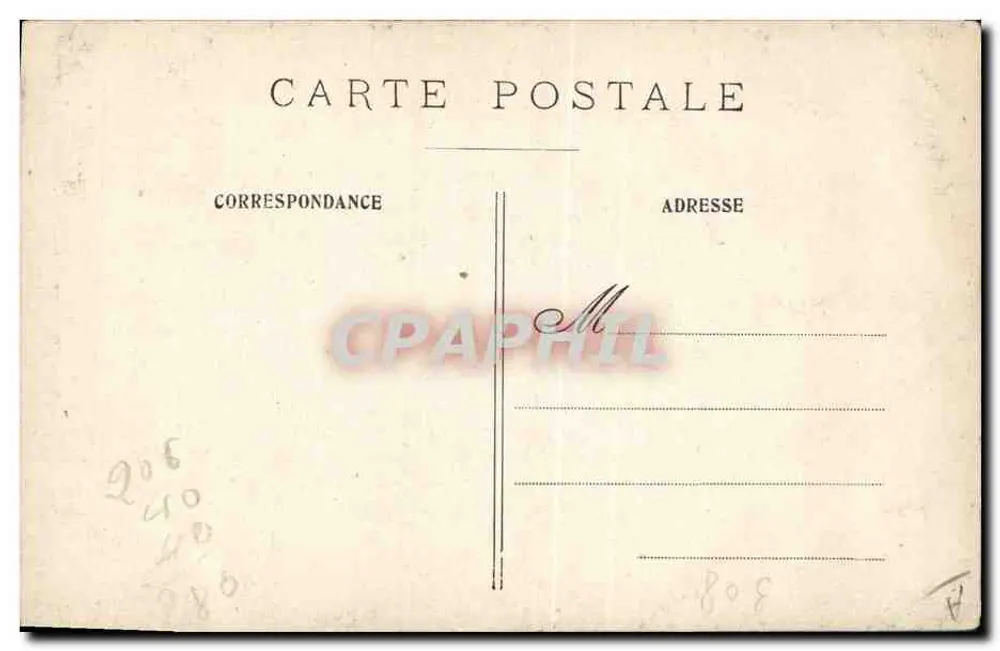 Paris — O Arco do Triunfo da Estrela — Carnet, Paris - Verso