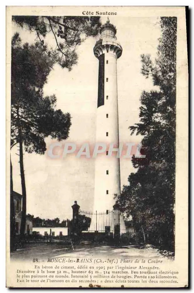 Farol de la Coubre — Ronce-les-Bains — editor Ch.-Inf. - Frente