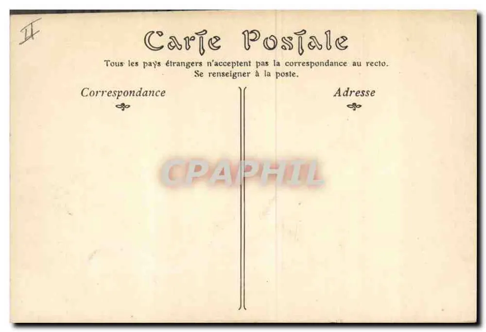 Le Tréport — Der Eingang zum Hafen — ND. Phot - Rückseite