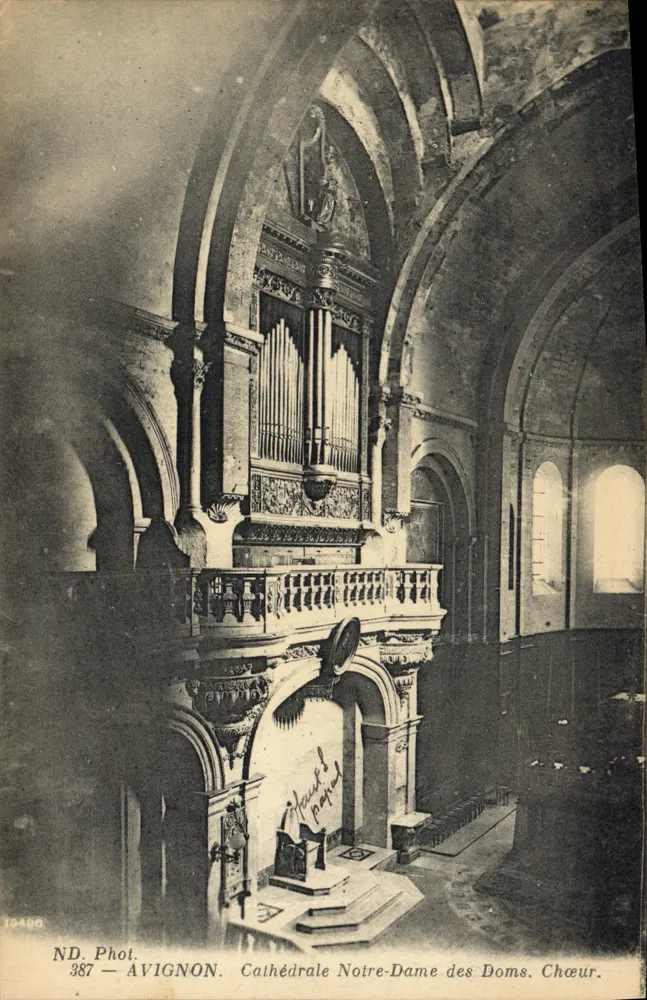 Cathédrale Notre-Dame des Doms — Chœur — ND. Phot. 387 — Avignon - Recto