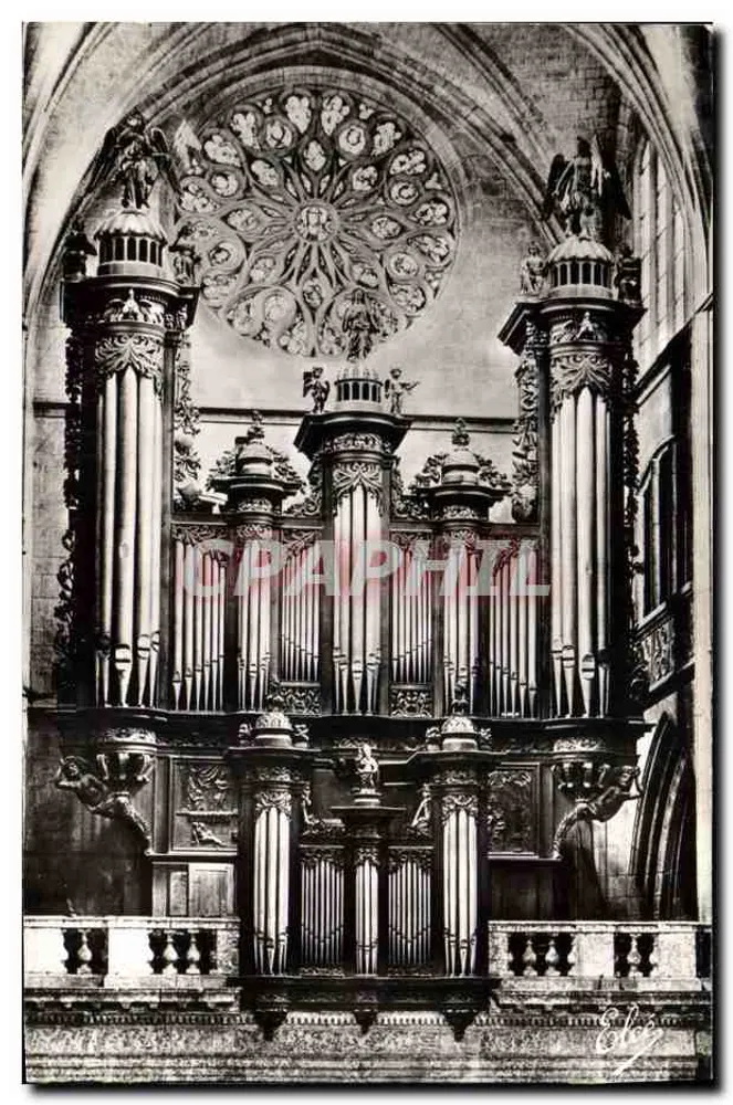 Auch - As Grandes Órgãos - Catedral - Século XVI - Frente