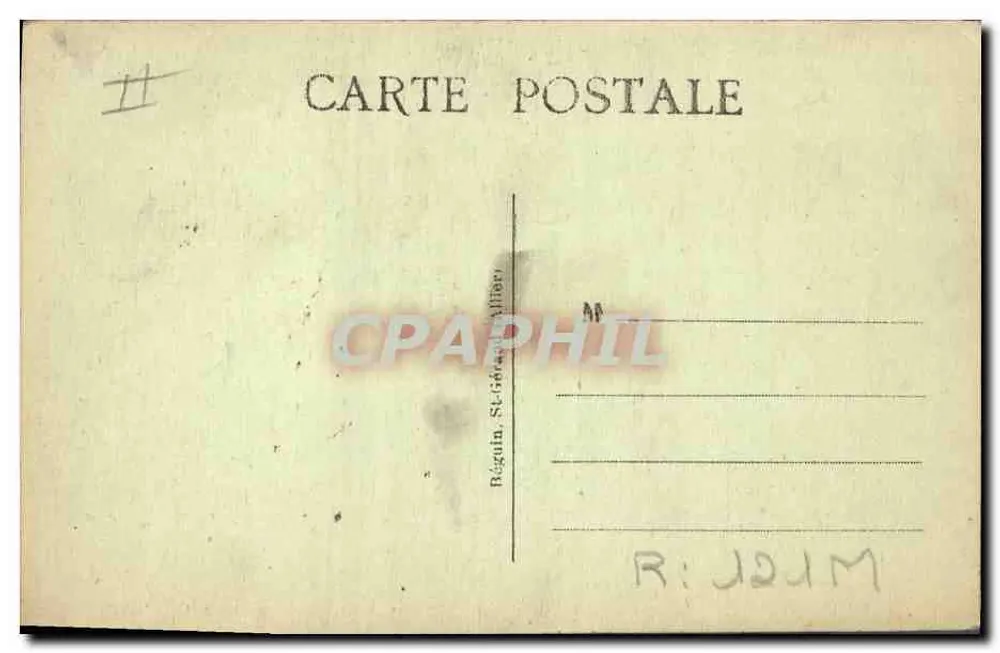 Pittorelle Auvergne - 100. Alte Landfrauen — Verleger Idéal - Rückseite