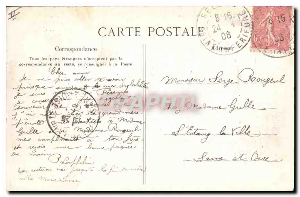Fécamp — Wielki czas — Wybrzeże (Sains-Inférieure) — L. J. - Rewers