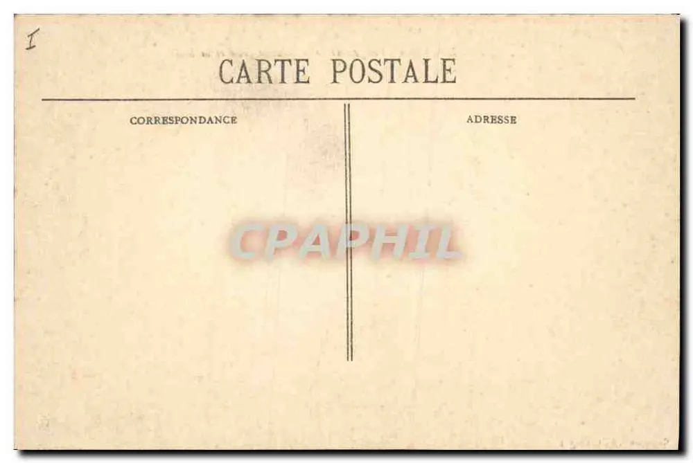 Cherbourg - Aussicht auf die Grande Jetée und den Hafen - Cattrélieu, n° 46 - Rückseite
