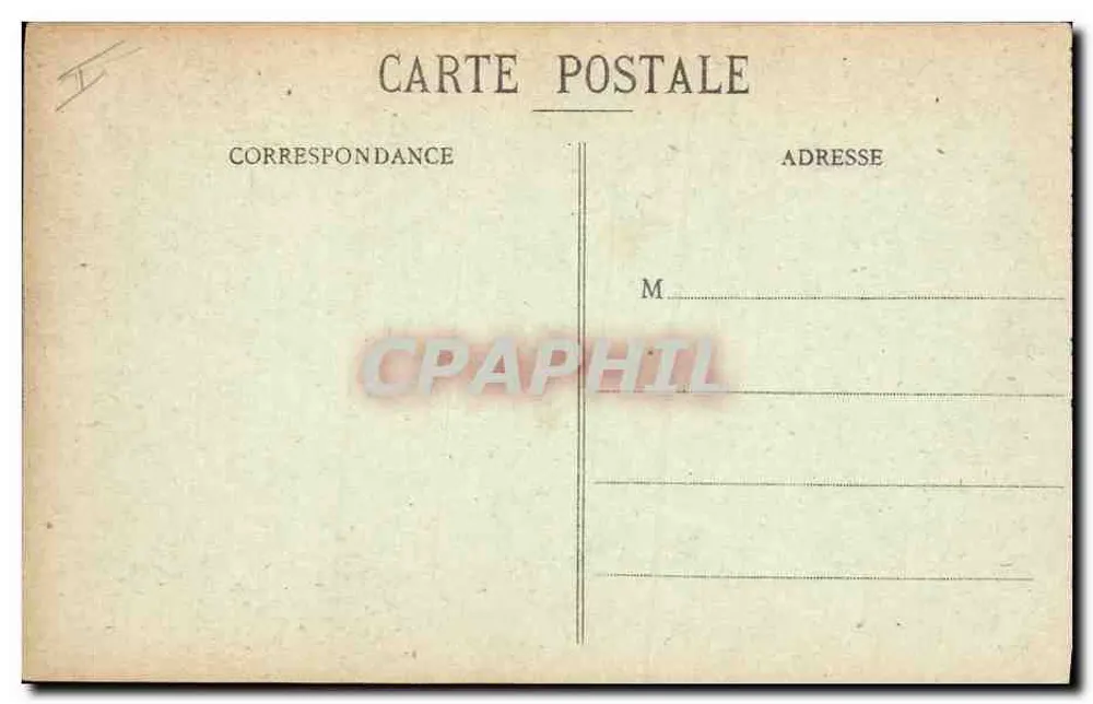 Cherbourg - Aussicht auf die Grande Jetée und den Hafen — Sammlung V.-C., Cherbourg, n°46 - Rückseite