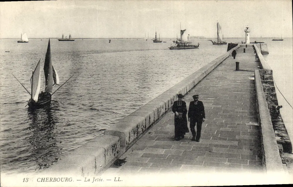 Cherbourg — A Pontão — LL. — n°13 - Frente