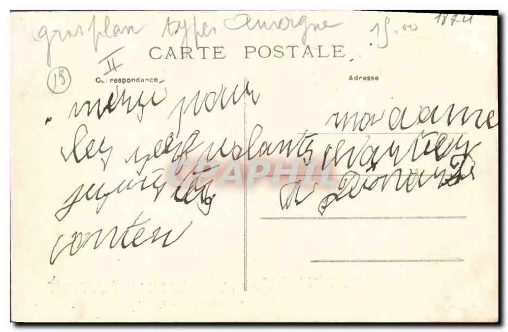 Nossa Auvéronne (Região do Puy-de-Dôme) — cena de vida — Antonin Meyniel e Régis M. - Verso