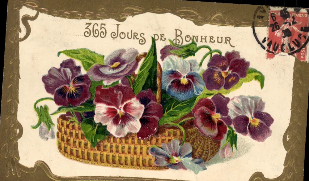 365 Dias de Felicidade — K. F. Editores, Paris — Série 1792 - Frente