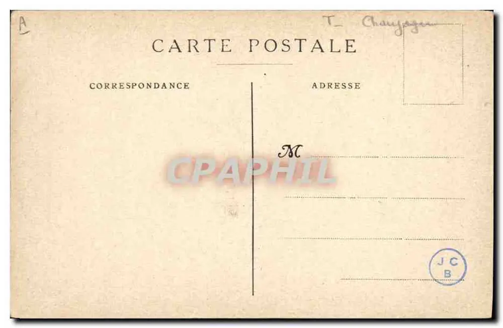 Der Genießer — Henri Abele, Reims — Imp. Camis, Paris - Rückseite